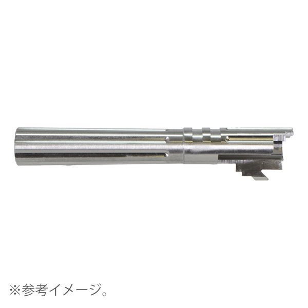 5KU ステンレス フルートアウターバレル マルイ ハイキャパ用 ブラック