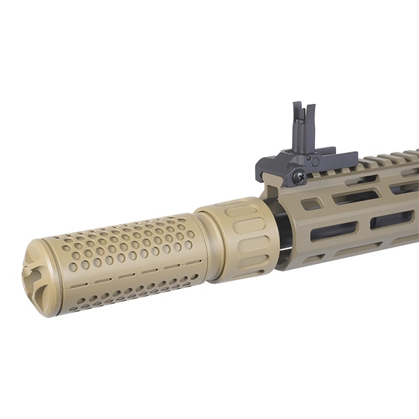 E&C 341E KAC SR16E3 MOD2 CQB (Kestrel V2 BASIC搭載) 電動ガン デザートカラー