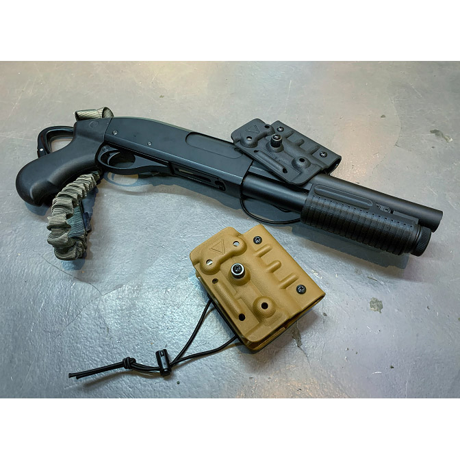 Kydex ホルスター for TM M870 Breacher  [ベルトクリップ式] ブラック