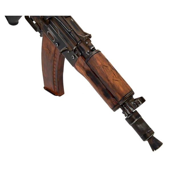 APS AKS74U クリンコフ リアルウッド BATTLE WORN ver. 電動ブロー