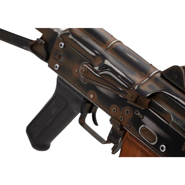 APS AKS74U クリンコフ リアルウッド BATTLE WORN ver. 電動ブロー