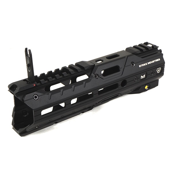 ハンドガード ブラック 12インチ E&C MP1004 SIタイプ グリッドロック レールハントガード 8.5