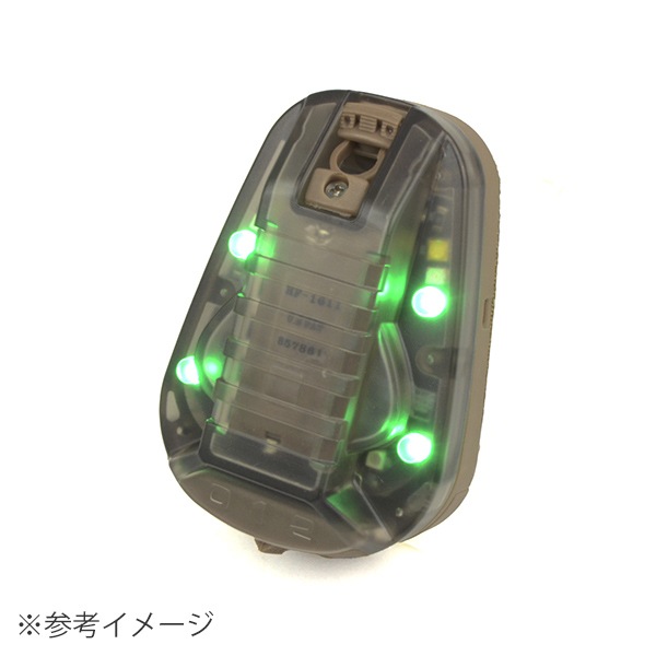 FMA Core Survival タイプ HEL-STAR 6 GenIII グリーン ストロボライト デザートカラー