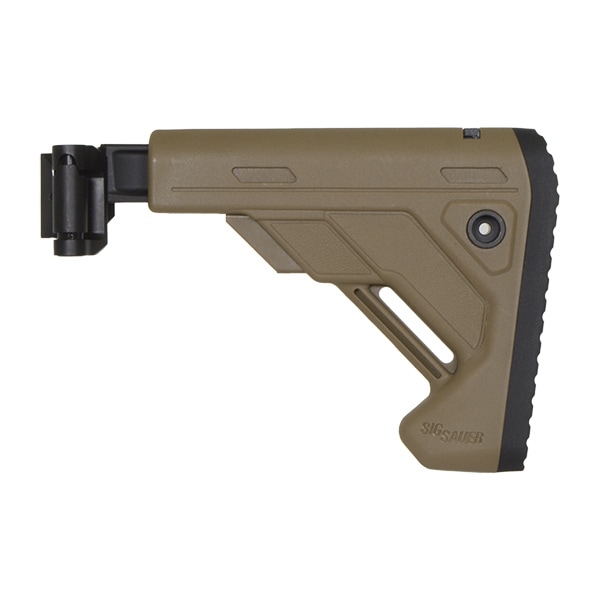 SIG SAUER ストック ブラウン Tactical Workshop SIG SAUERタイプ MCX/MPX テレスコピック