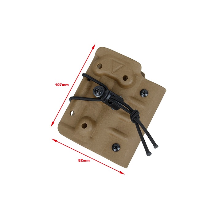 Kydex ホルスター for TM M870 Breacher  [ベルトクリップ式] デザートカラー