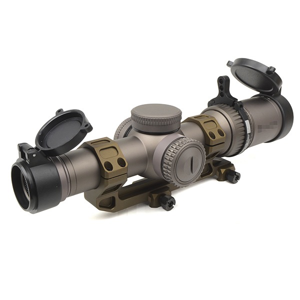 ARROW OPTICS 1-6x24 RAZOR HD GenII-Eタイプ ライフルスコープ マウントセット 4倍率Ver デザートカラー ハードケース付き
