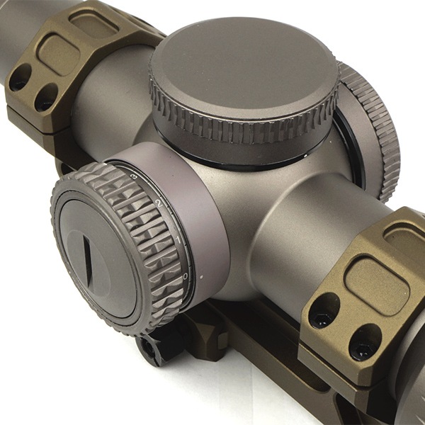 ARROW OPTICS 1-6x24 RAZOR HD GenII-Eタイプ ライフルスコープ マウントセット 4倍率Ver デザートカラー ハードケース付き