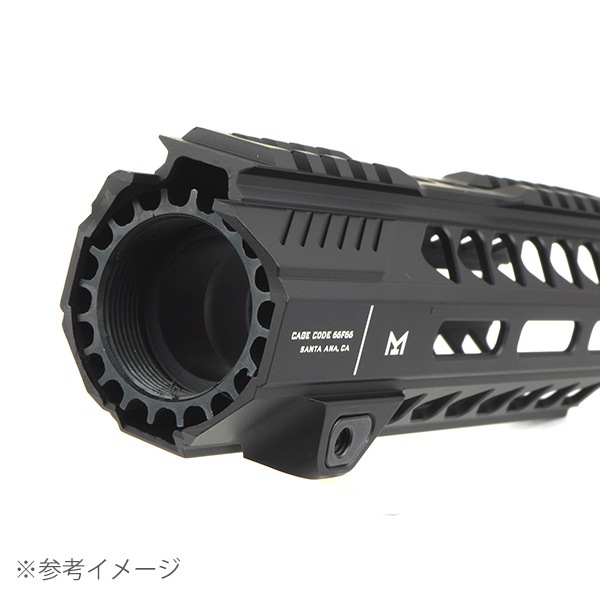 E&C MP1001 SIタイプ ストライク レールハンドガード 7インチ ブルー