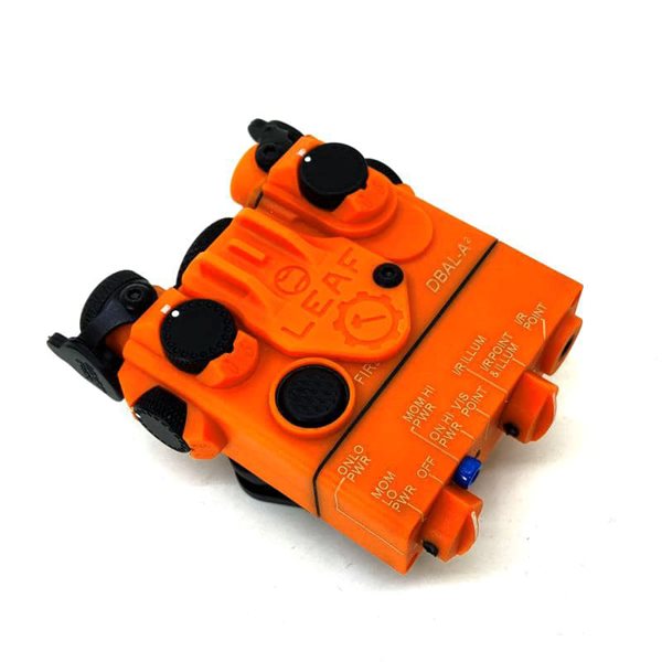 SOTAC-GEAR ナイロン製 DBAL-A2 - AN/PEQ-15A タイプ LEDライト オレンジ
