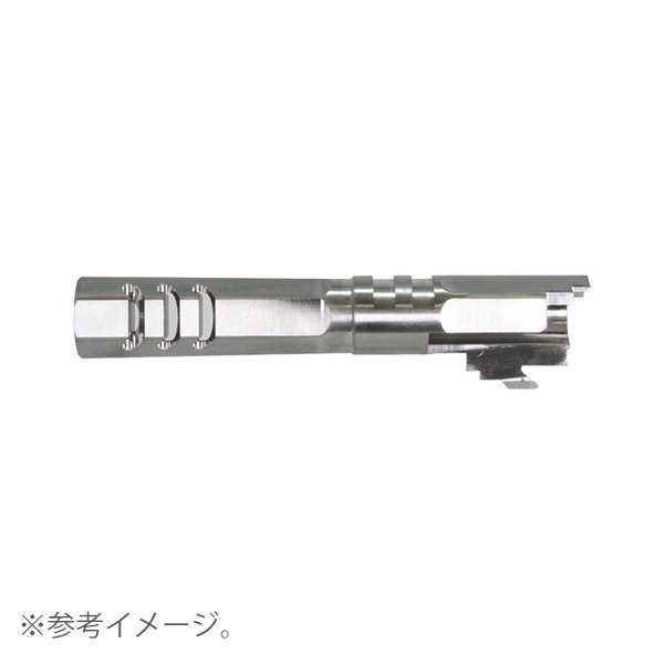 5KU ステンレス ヘキサゴンアウターバレル マルイ ハイキャパ用 ブラック