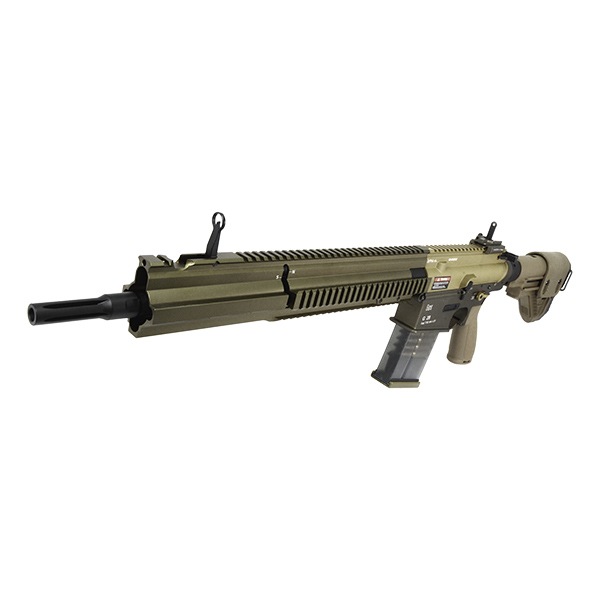 E&C 204E H&K G28 16インチ (Kestrel V2 BASIC搭載) 電動ガン タンカラー