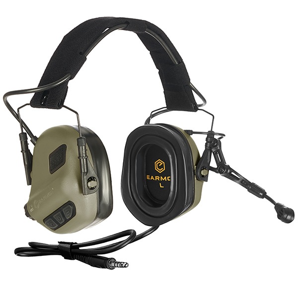 OPSMEN EARMOR M32 PLUS Tactical Headset 無線通信用電子イヤーマフ フォリッジグリーン