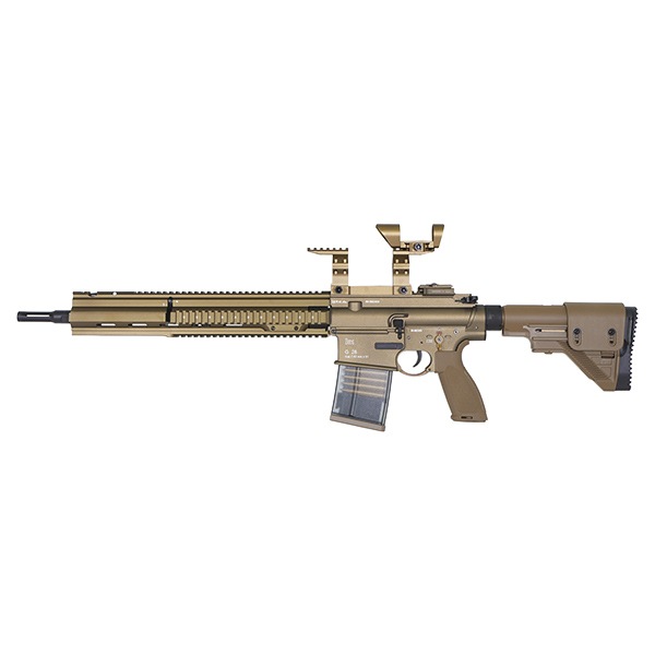 E&C 204E H&K G28 16インチ (Kestrel V2 BASIC搭載) 電動ガン デザートカラー