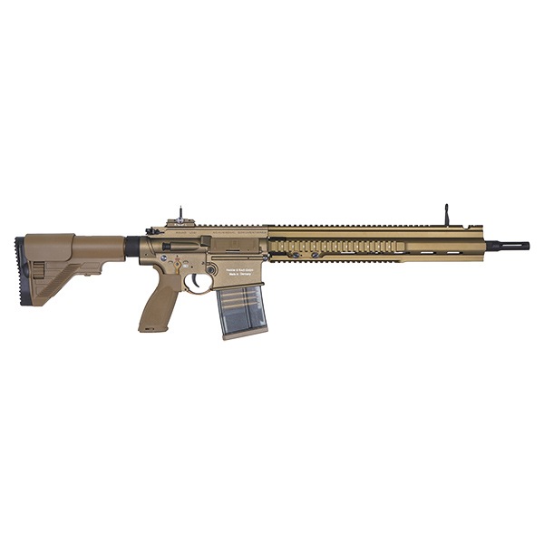 E&C 204E H&K G28 16インチ (Kestrel V2 BASIC搭載) 電動ガン デザートカラー