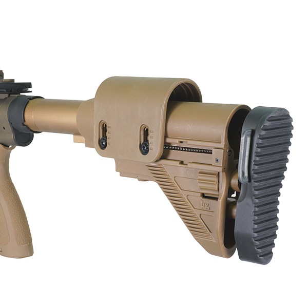 E&C 204E H&K G28 16インチ (Kestrel V2 BASIC搭載) 電動ガン デザートカラー