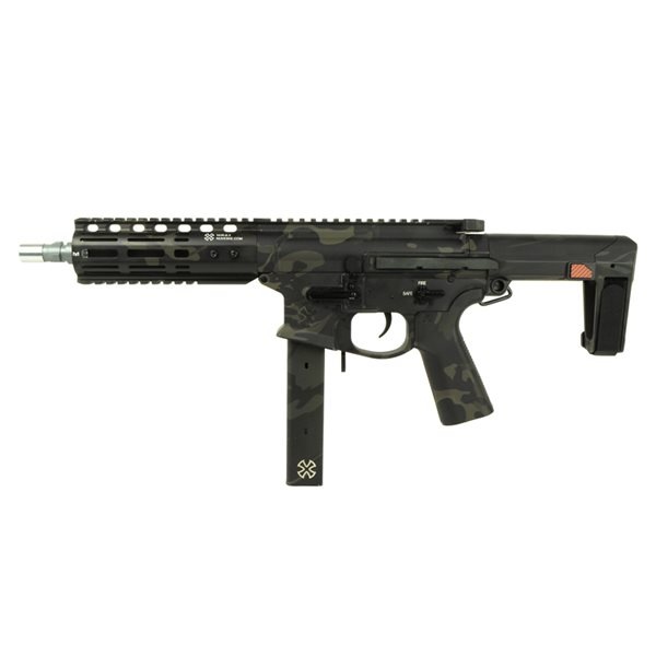 APS/EMG SPACE INVADER 9MM PCC 電動ガン 【Multicam Black