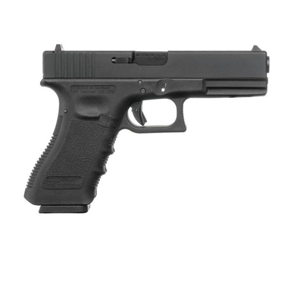 WE-TECH ダブルバレル G17 Gen3 ガスブローバック ブラック-エアーガン