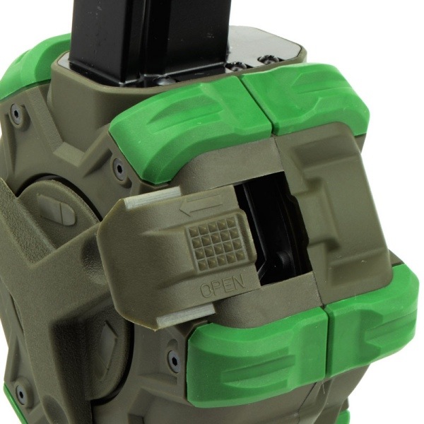 WE-TECH 300連 ドラムマガジン APACHE(MP5) ガスブローバックガン シリーズ用