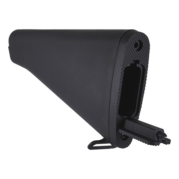 E&C MP041 M16A2タイプ フィクスドストック M16/M4 STD電動ガン用 ブラック