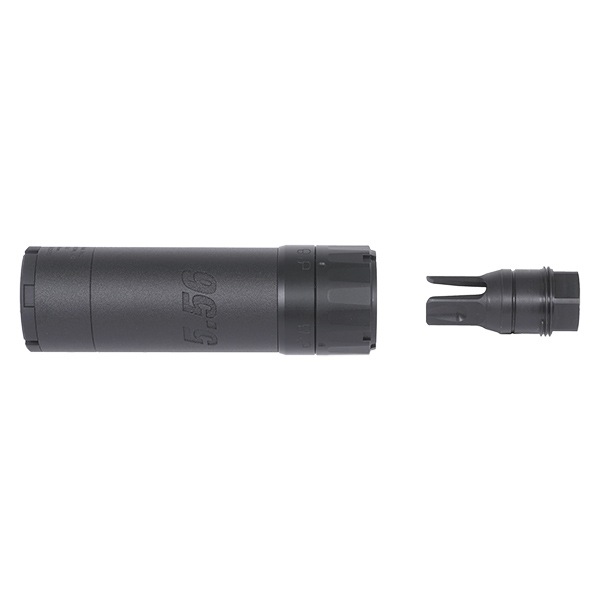 Task Force405 SLX 556C タイプ QDダミーサプレッサー&ハイダー(14mm 逆ネジ) セット ブラック