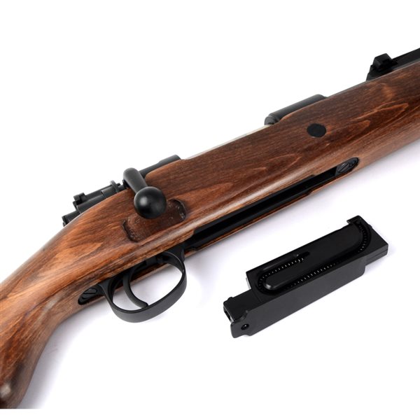 SNOW WOLF Kar98k  ボルトアクション エアコッキングガン リアルウッドバージョン