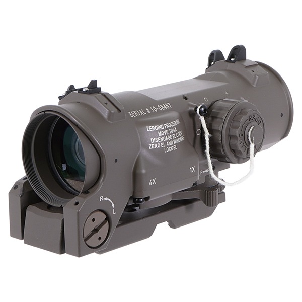 ARROW OPTICS ELCAN Specter DR タイプ 1-4x 可変倍率 スコープ デザートカラー