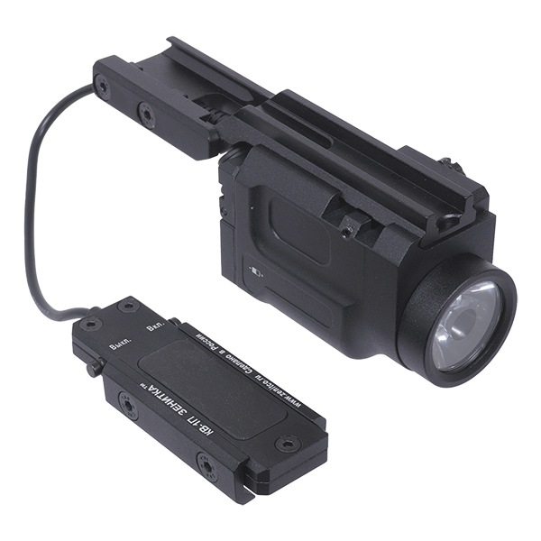 SOTAC ZENIT 2P-KLESH タイプ フラッシュライト、B-9AK タイプ レール 、KV-1P タイプ リモートスイッチ セット ブラック