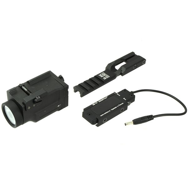 SOTAC ZENIT 2P-KLESH タイプ フラッシュライト、B-9AK タイプ レール 、KV-1P タイプ リモートスイッチ セット ブラック