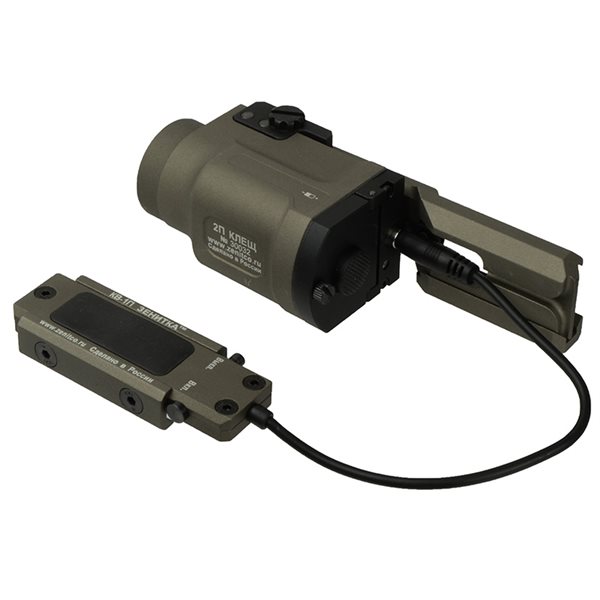 SOTAC ZENIT 2P-KLESH タイプ フラッシュライト、B-9AK タイプ レール 、KV-1P タイプ リモートスイッチ セット デザートカラー