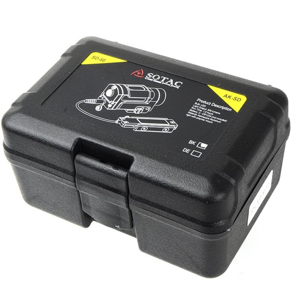 SOTAC ZENIT 2P-KLESH タイプ フラッシュライト、B-9AK タイプ レール 、KV-1P タイプ リモートスイッチ セット デザートカラー