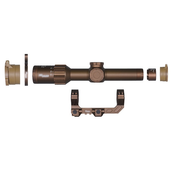 ARROW OPTICS SIG SAUER TANGO 6T DVO 1-6X24mm タイプ FFP ショートスコープ マウントセット 4倍率Ver. デザートカラー