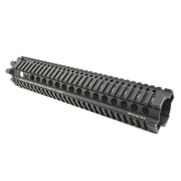 MADBULL Daniel Defense LITE RAIL 12インチ ハンドガード ブラック (DD Licensed)