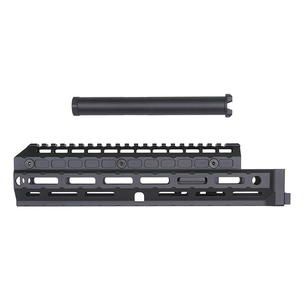 5KU AK用 MI タイプ エクステンド ユニバーサルハンドガード For LCT、GHK、CYMA、DBOYS、E&L ブラック