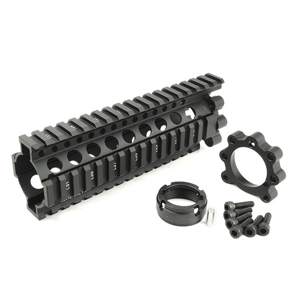 MADBULL Daniel Defense LITE RAIL 7インチ ハンドガード ブラック (DD