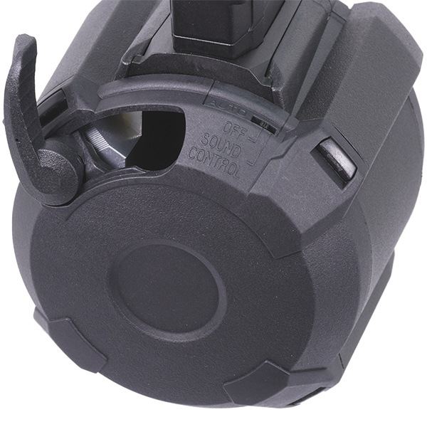 T8 SP SYSTEM CGS PMAG D60タイプ 500連 電動(音感センサー付)ドラムマガジン (HFC134A/HPA) CGS / マルイ M4 MWS ガスブローバック用