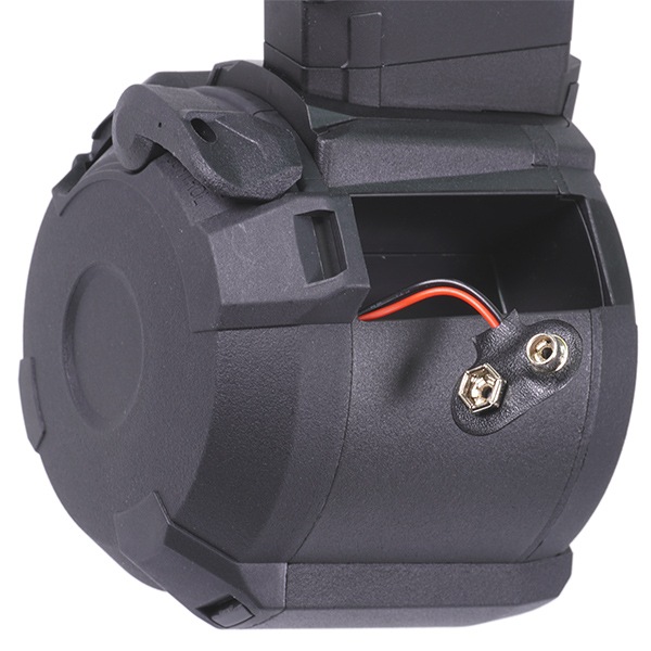 T8 SP SYSTEM CGS PMAG D60タイプ 500連 電動(音感センサー付)ドラムマガジン (HFC134A/HPA) CGS / マルイ M4 MWS ガスブローバック用