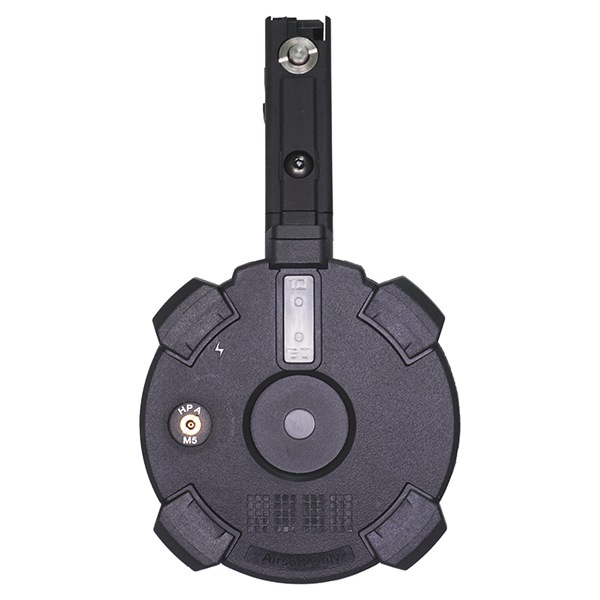 T8 SP SYSTEM CGS PMAG D60タイプ 500連 電動(音感センサー付)ドラムマガジン (HFC134A/HPA) CGS / マルイ M4 MWS ガスブローバック用