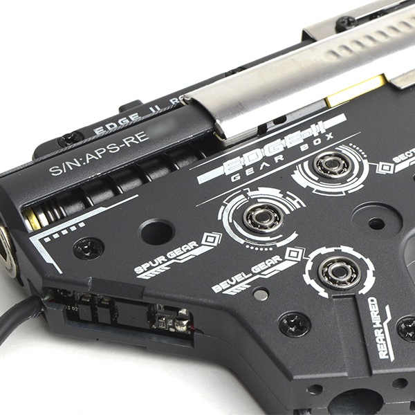 数量限定】APS Rocket Edge II FET搭載 ギアボックス M4 後方