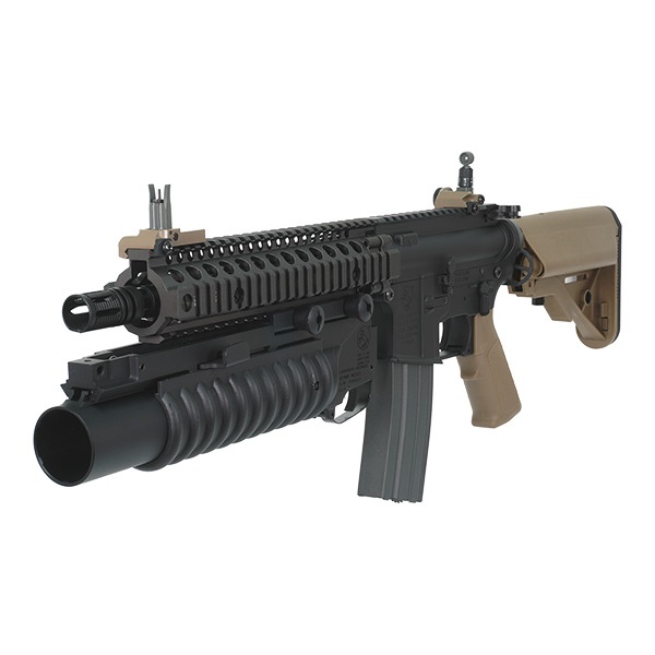 E&C 705E COLT Mk18 Mod1 with M203 グレネードランチャー (Kestrel V2 BASIC搭載) 電動ガン (COLT Licensed)
