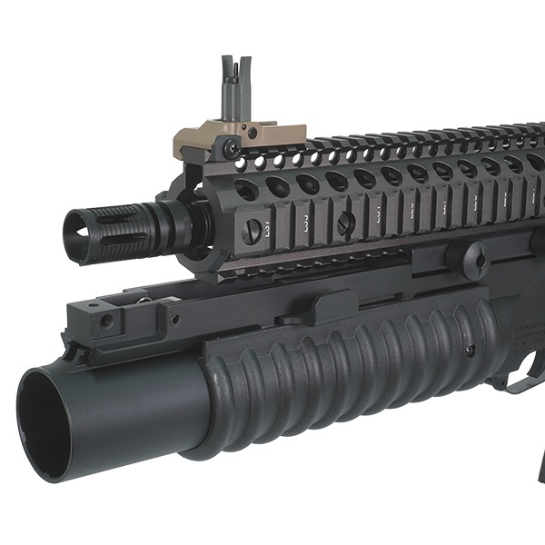 E&C 705E COLT Mk18 Mod1 with M203 グレネードランチャー (Kestrel V2 BASIC搭載) 電動ガン (COLT Licensed)