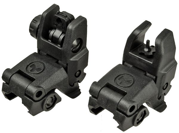 MBUS タイプ フリップアップ サイト セット　BK