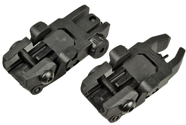 MBUS タイプ フリップアップ サイト セット　BK