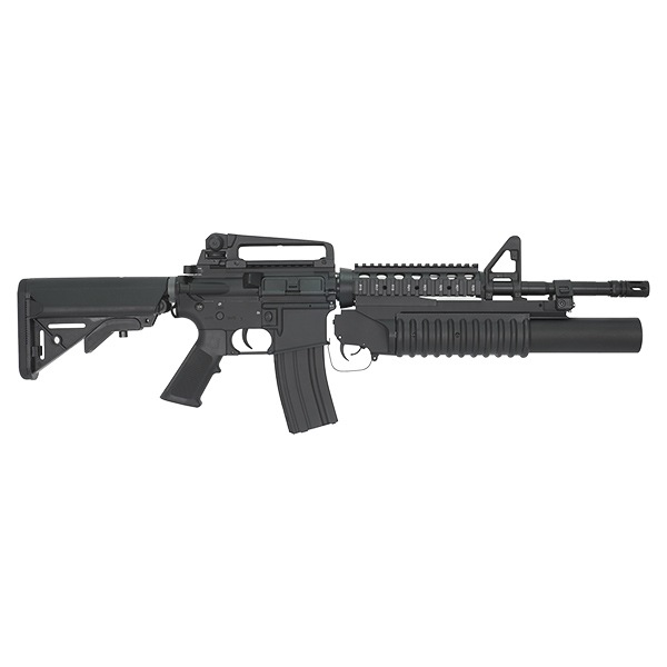 E&C 707E COLT M4A1 RIS with M203 グレネードランチャー (Kestrel V2 BASIC搭載) 電動ガン (COLT Licensed)