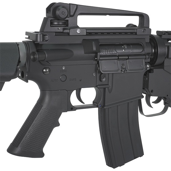 E&C 707E COLT M4A1 RIS with M203 グレネードランチャー (Kestrel V2 BASIC搭載) 電動ガン (COLT Licensed)