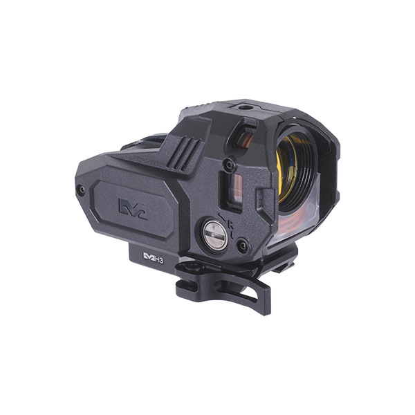 ARROW OPTICS MEPROLIGHT MEPRO M22 PRO タイプ 1X28 集光ドットサイト ファイバーレッド ＆ MEPRO MMX3 タイプ マグニファイア セット 