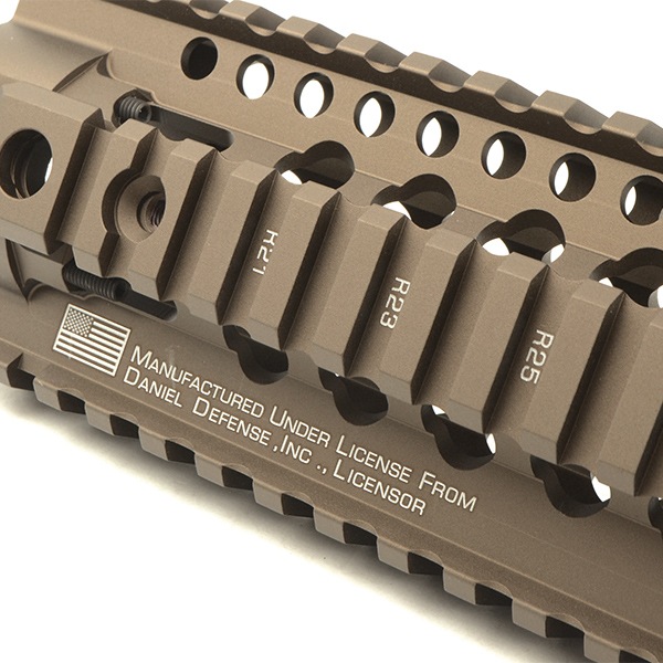 MADBULL Daniel Defense OmegaX 12インチ ハンドガード デザートカラー (DD Licensed)