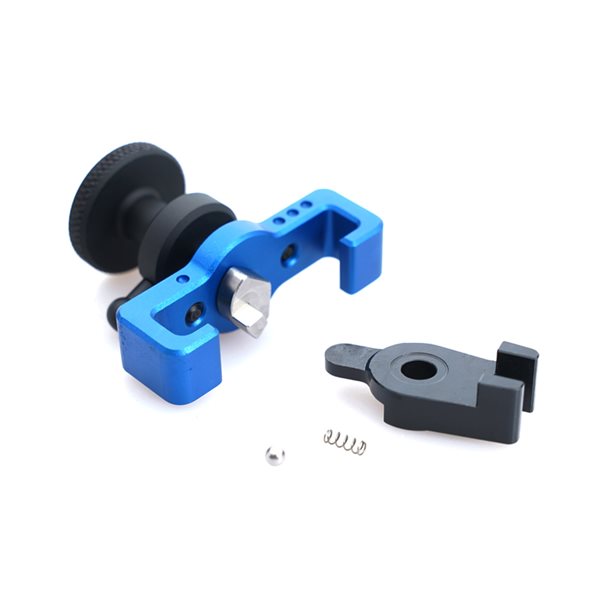 5KU CNC アルミニウム セレクタースイッチ チャージングハンドル タイプ2 Action Army AAP01 アサシン用 ブルー