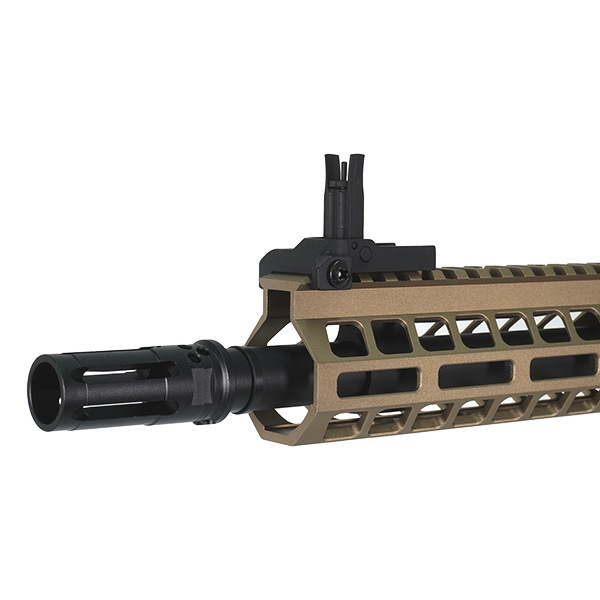 E&C 646E-1 Geissele SMR MK14 9.5インチ (Kestrel V2 BASIC搭載) 電動ガン デザートカラー(COLT Licensed)