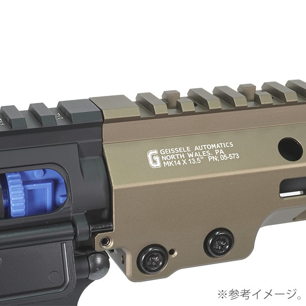 E&C 646E-3 Geissele SMR MK14 13.5インチ (Kestrel V2 BASIC搭載) 電動ガン ブラック(COLT Licensed)