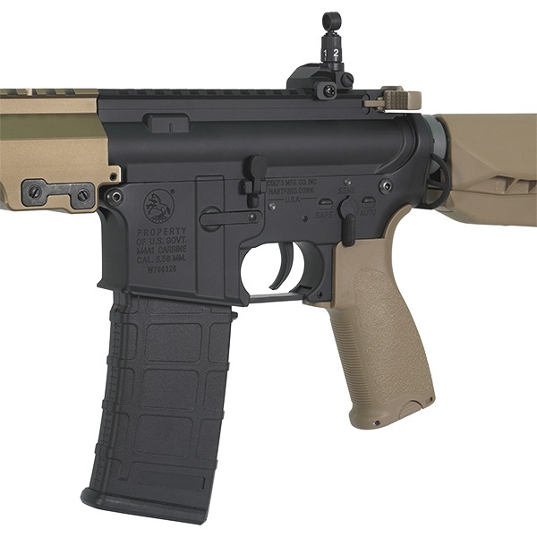 E&C 646E-3 Geissele SMR MK14 13.5インチ (Kestrel V2 BASIC搭載) 電動ガン デザートカラー(COLT Licensed)